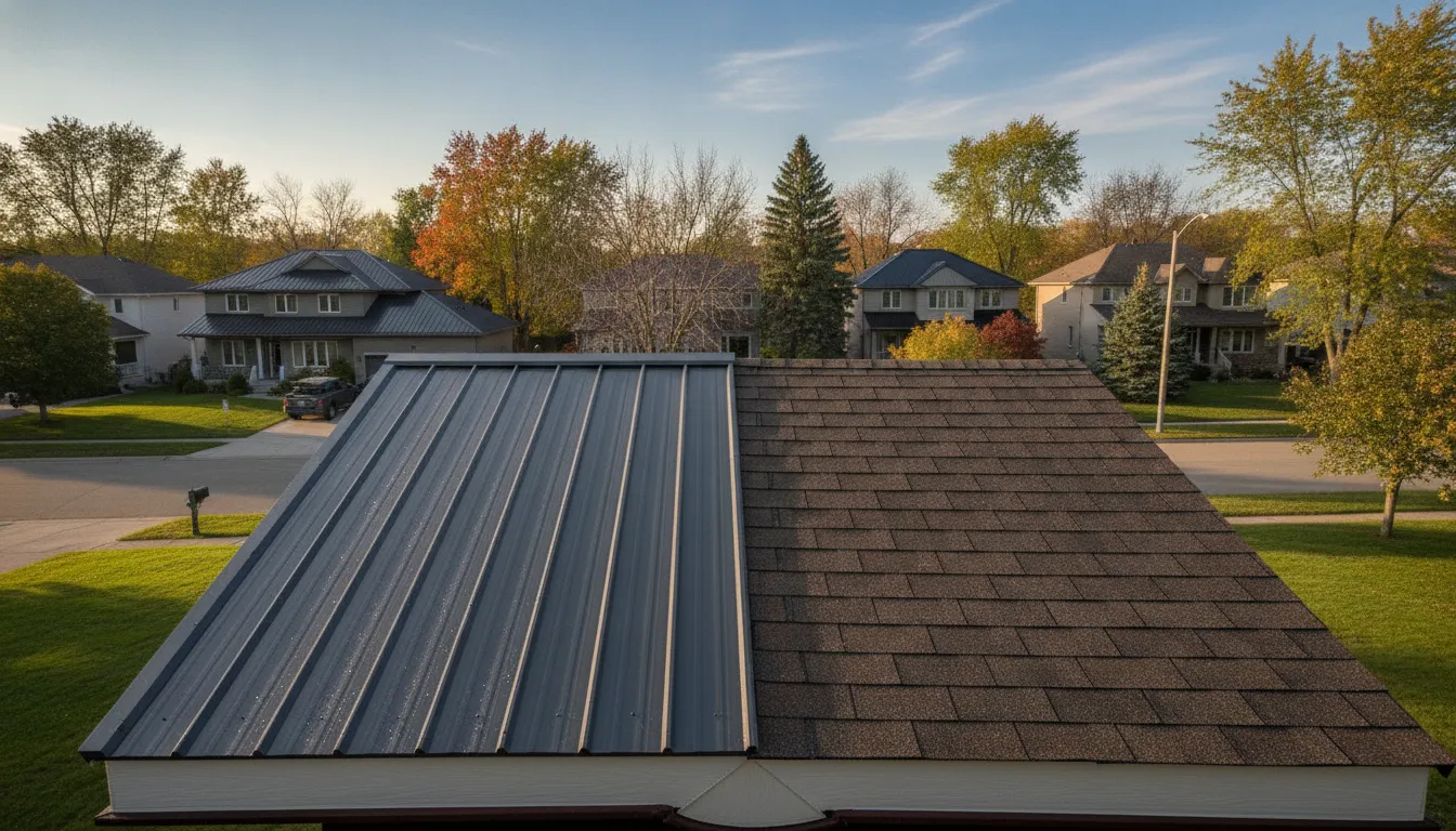 Metal vs Asphalt Roofing for Ontario Homes: An Honest Comparison