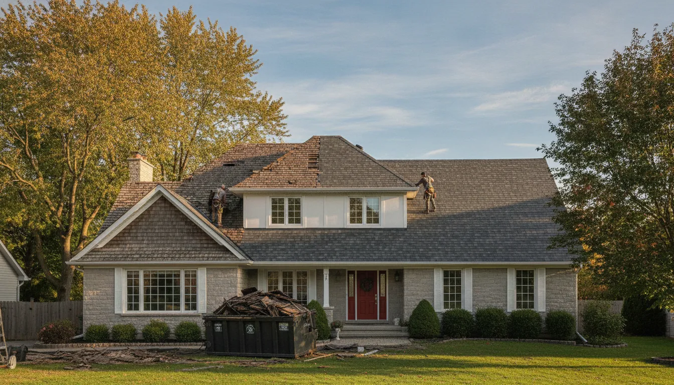 Cedar to Architectural Shingles — A Brock Home Renewed