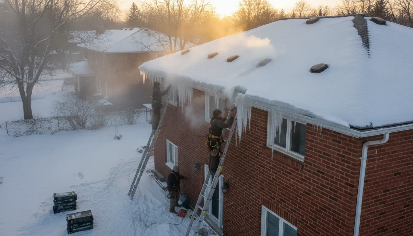 Ice Dam Remediation and Ventilation Upgrade in Oshawa