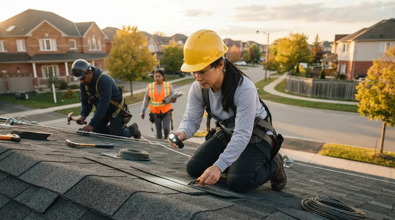 Professional Roof leak repair Built for Vaughan Conditions